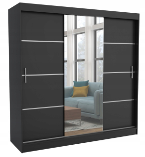 Šatníková skriňa do študenskej izby - RTV šatníka 160 Loft Retro Handing Oak