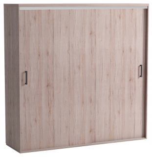 Šatníková skriňa do študenskej izby - Press šatník 2-dvere 120 cm Klio 13 Sonoma Colors