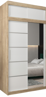 Šatníková skriňa do študenskej izby - Vera posuvná šatníka 2 - 120 cm set