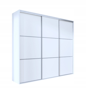 Šatniková skriňa do spálne - Single Couch Bianka+ LED 120/200
