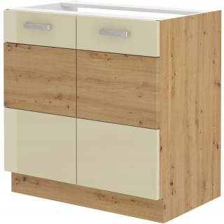Kuchynská skrinka - Kabinet 80 pre výstavbu umývadla.