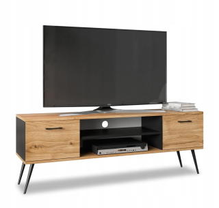 Skrinka pod TV - Dubová skrinka pre televíziu RTVII 150 cm hrudník