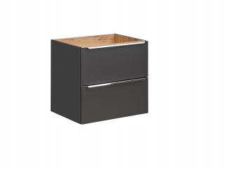 Skrinka do kúpeľne - Kúpeľňa pod čiernou zásuvkou Washbasin 60 60