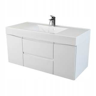 Skrinka do kúpeľne - Kúpeľňa s Grande 110 cm umývadlo