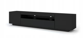 RTV kabinet Aura 200 cm Universal Black