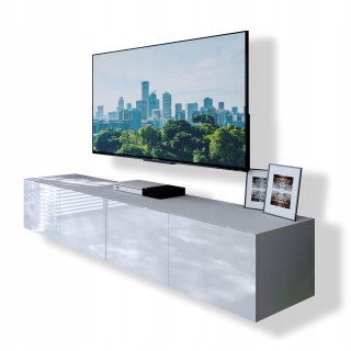 Skrinka pod TV - RTV Colgante skrinka 200 cm vysoký glos