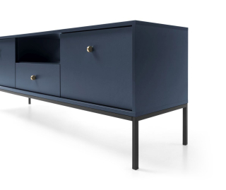 Skrinka pod TV - Navy Blue Cabinet pre Mono Loft TV