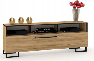 Skrinka pod TV - RTV Cabinet Play Rant Craft Legs Black 140