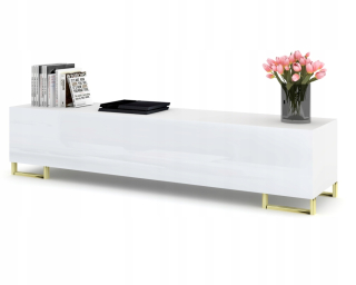 Skrinka pod TV - Kabinet RTV Simply Golden Golden Gloss 120