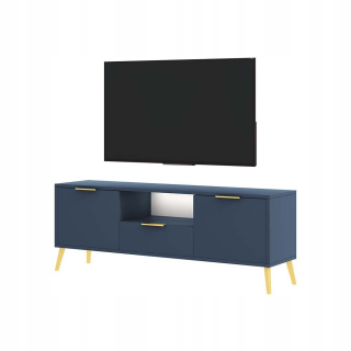 Skrinka pod TV - RTV skrinka na hrudi pre televíznu podkrovnú poličku 140 cm LED