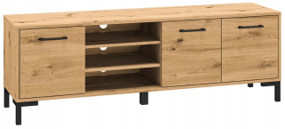 Skrinka pod TV - Kabinet Nevio 20 RTV v štýle Loft Oak Artisan ML