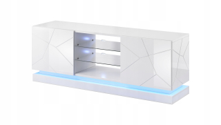 Skrinka pod TV - RTV kabinet Qiu 160 High Gloss - Cama MeBle