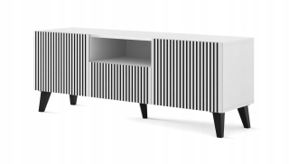 Skrinka pod TV - Tabuľka podkrovia RTV Cabinet Graphite - Graphite 200 cm