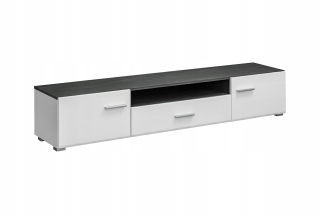 Skrinka pod TV - Jeden -hlavný šatník biely stĺp výška 175 SZ 51 cm