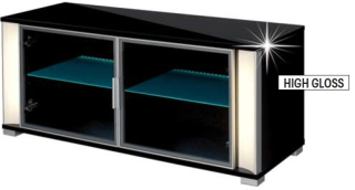 Skrinka pod TV - Trento Hubertus LED RTV skrinka
