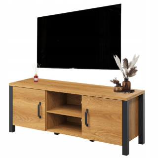 Skrinka pod TV - RTV Cabinet Loft Hrudy s zásuvkami TV skrinka 150 cm