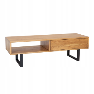 Skrinka pod TV - RTV skrinka na zásuvky pre televíziu 175 cm LED biela