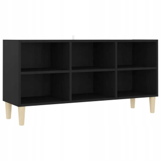 Tv stolík do obývačky - Moderná konferenčná stolíka 60 cm dub + čierna