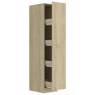 Skrinka pod TV - Pharmacy Cabinet, Sonoma Oak, 30x42.5x150 cm, tanier