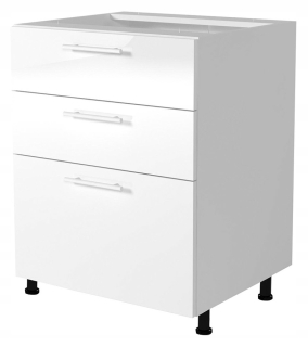 Kuchynská skrinka - Spodná skrinka 80 Vento D3S-80/82 White HL