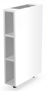 Kuchynská skrinka - Dolna biela skrinka 15 cm vento d-15/82
