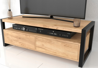 Skrinka pod TV - Spálňový šatník 80 cm výrobca Sonoma