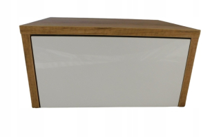 Konzolový stolík do predsiene - Console Console Mona 40Wcraft+F.Biała Gloss