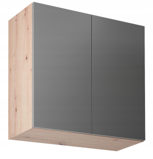 Kuchynská skrinka - Horná kuchynská skrinka 80 cm Langen G80 Gray