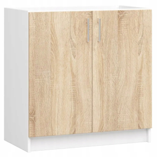Kuchynská skrinka - Kuchynská skrinka pod 80 cm umývadlo stojace Sonoma Oak