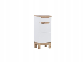 Skrinka do kúpeľne - Skrinka na komoda pod umývadlom 120 cm dubový horný horček