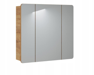 Skrinka do kúpeľne - Kúpeľňa s Aruba 843 Craft Oak Mirror