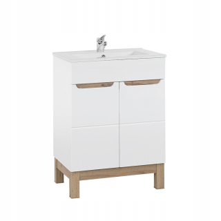 Kúpeľňové zostava nábytku - Kúpeľňa s 60 cm comad bali umývadlo