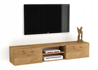 Skrinka pod TV - Poličkový čipboard Vidaxl 102 x 30 cm čierny