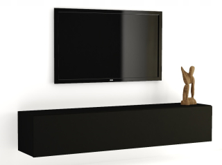 Skrinka pod TV - RTV Loft Cabinet 180 Black Mat !!!