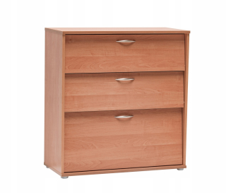 Botník do predsiene - Topánky skrinka 80 cm klasická Alder B1