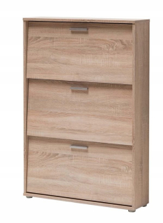 Botník do predsiene - Topánky skrinka Sonoma Oak topánky 75 cm B3