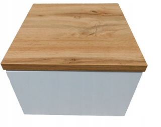 Konzolový stolík do predsiene - Ava Oak Night Cabinet Wotan visiaci zásuvkový stôl