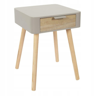 Nočný stolík - Spodná časť lôžka 90x200 Rám vložte ako Ikea Drevené