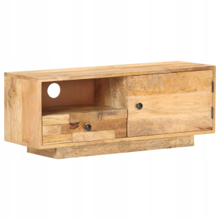 Skrinka pod TV - Televízna skrinka, 90x30x35 cm, Solid Mango Wood