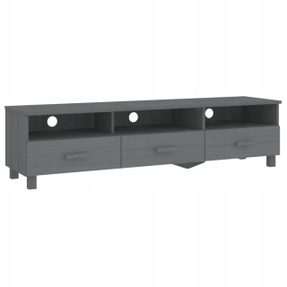 Skrinka pod TV - Kabinet pre televíziu, tmavošedá, 158x40x40 cm, Lite Dre