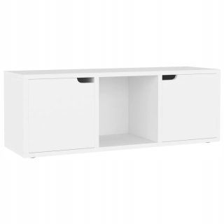 Skrinka pod TV - Televízna skrinka, biela, 88,5 x 27,5x30,5 cm, PR