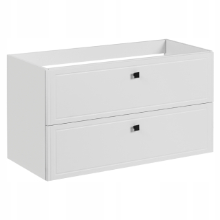 Skrinka do kúpeľne - 100 cm Havana White 82-100 Washbasin Cabinet