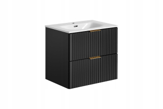 Skrinka pod čiernym umývadlom 80 cm Alice CMD