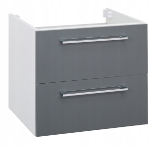 Skrinka do kúpeľne - Victoria 50 cm kabinet antracitu