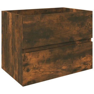 Skrinka do kúpeľne - Skrinka pod umývadlom, Smoky Oak, 60x38,5x45 C