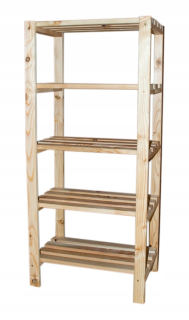 Regál policový - Lummarko skladová polica, čierna, 125 kg, 60x30x18