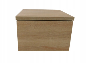 Konzolový stolík do predsiene - Závesná skrinka Ava Sonoma Oak Sonoma 30 cm rohož