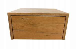 Konzolový stolík do predsiene - Závesná skrinka Mona Oak Lancelot Oak 40 cm