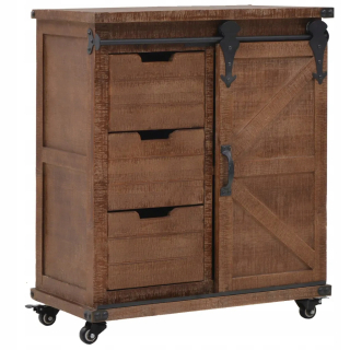 Skrinka do kúpeľne - Kovová stojatá polica pre obývaciu izbu kabinet 95 cm