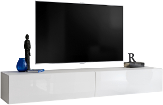 Skrinka pod TV - RTV Závesné skrinky / lesklé čely / T34-200 cm